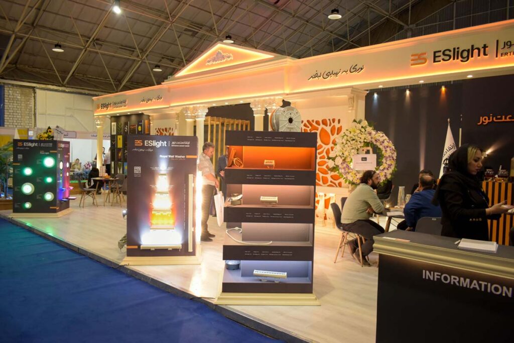 حضور درخشان ارتقا صنعت نور در سی‌امین نمایشگاه صنعت ساختمان تبریز