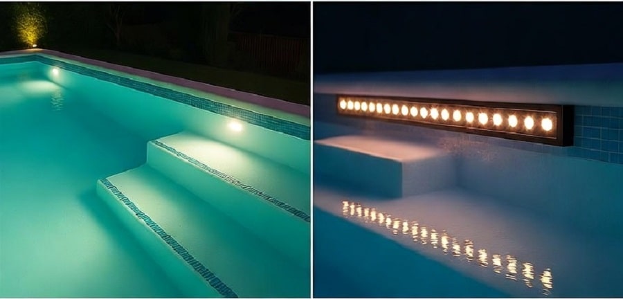 انواع چراغ استخری ضد آب